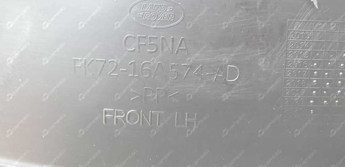 Nadkole lewe przód - część przednia DISCOVERY SPORT (L550), LR073060, FK72-16A574-AD, FK7216A574AD