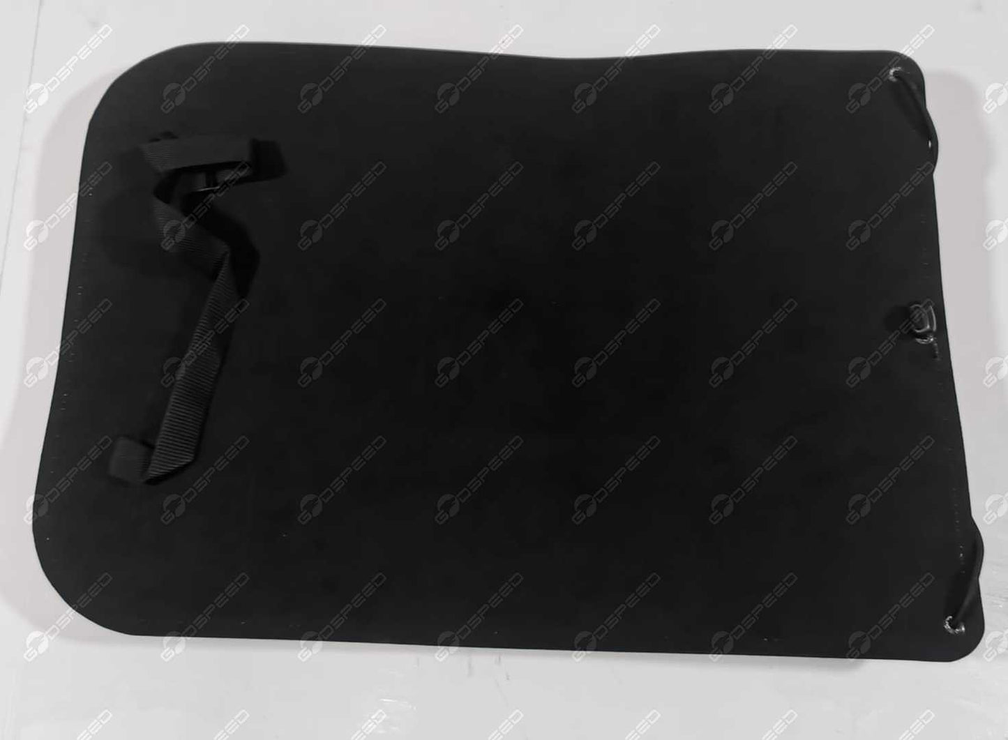 Aufbewahrungsbox Vordersitz Leder Schwarz + Weißer Faden E-Pace XF-250 C2Z24589