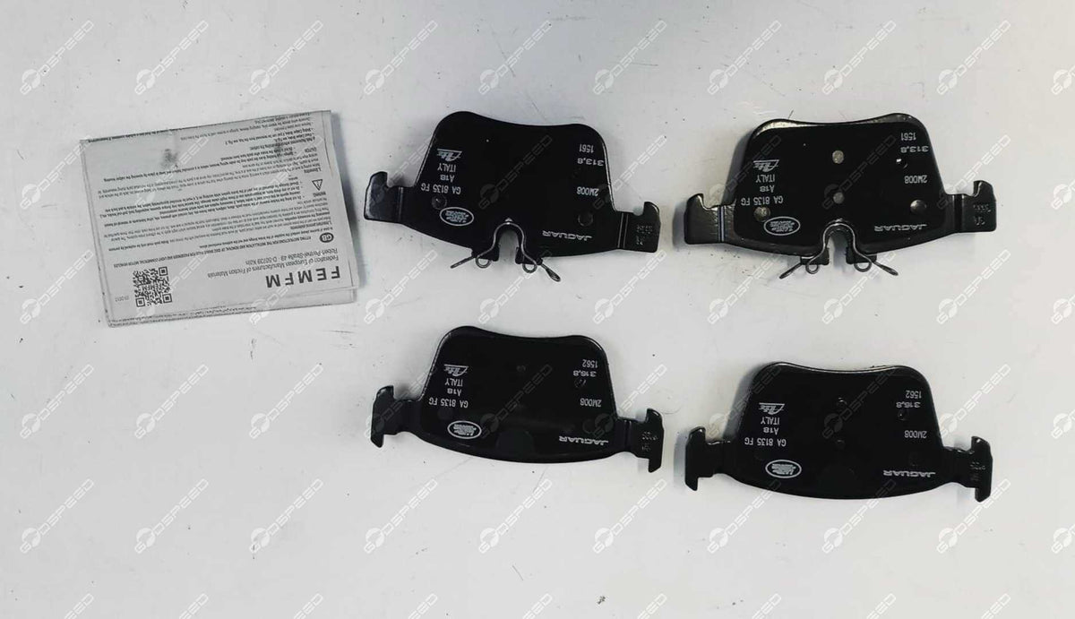 Klocki Hamulcowe, Nowe, tył, EVOQUE (L538) XE (X760) XF (X260), LR090707 T2H53849 T2H9989