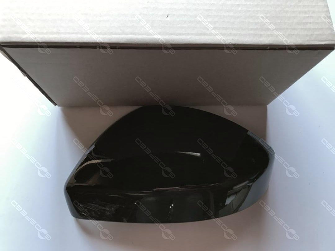 Nakładki na lusterko, Nowe, przód lewo prawo, E-PACE (X540), T4A12007, Gloss Black