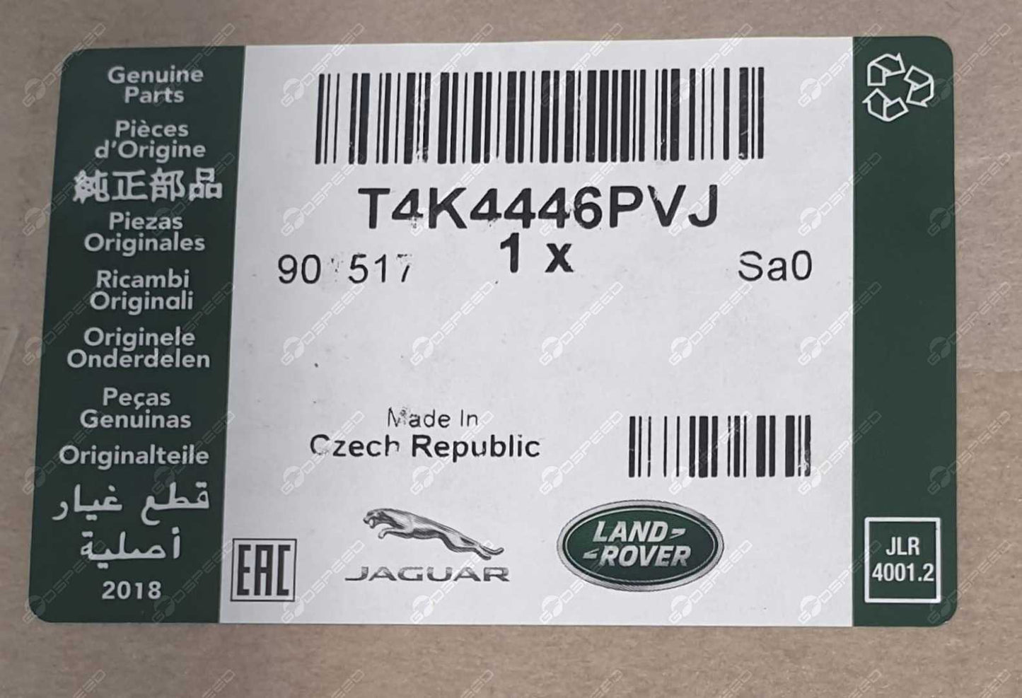 Napinacz Pasa I-Pace T4K4446PVJ