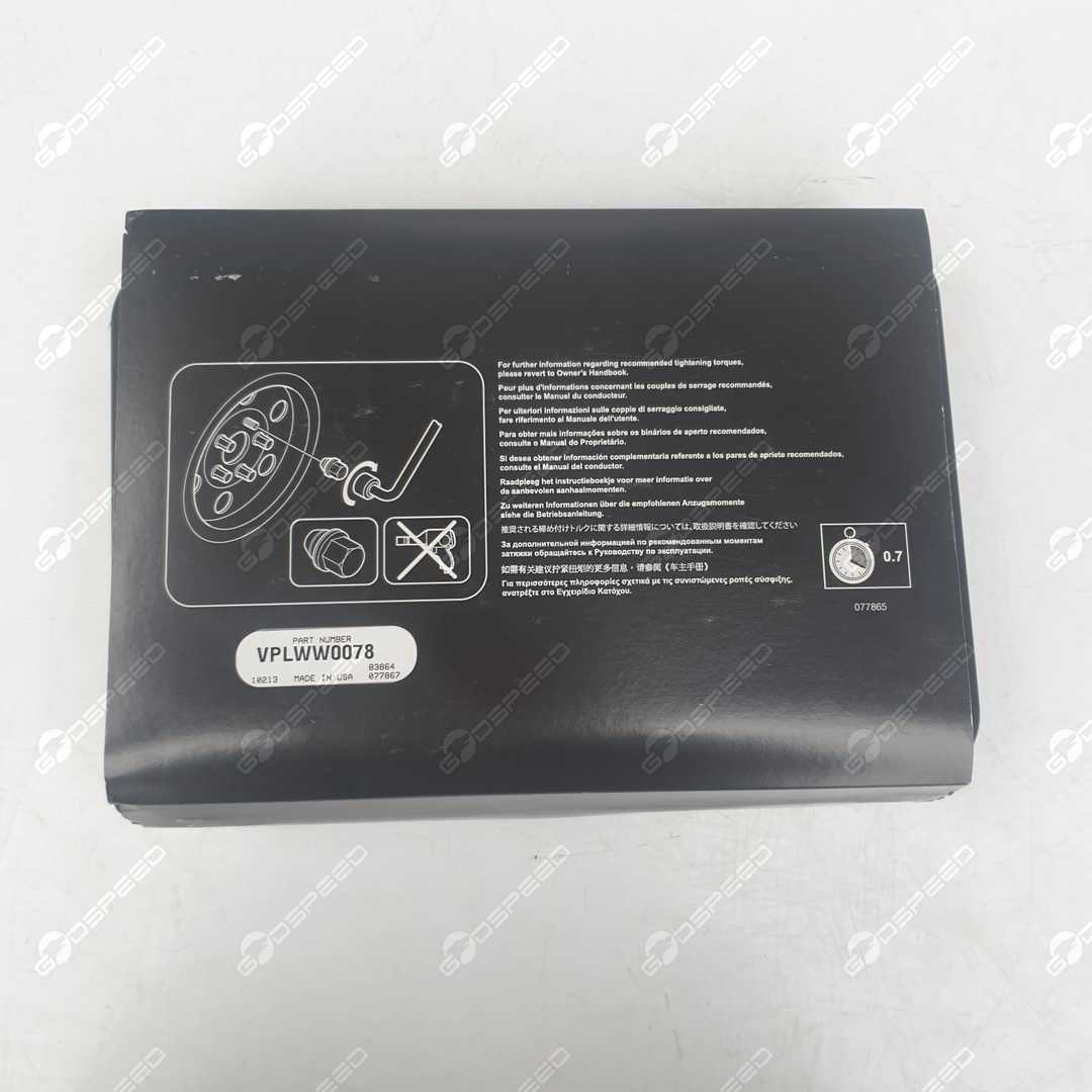 Radmutternsatz DISCOVERY 5 NEW DEFENDER RR SPORT RR VOGUE VPLWW0078
