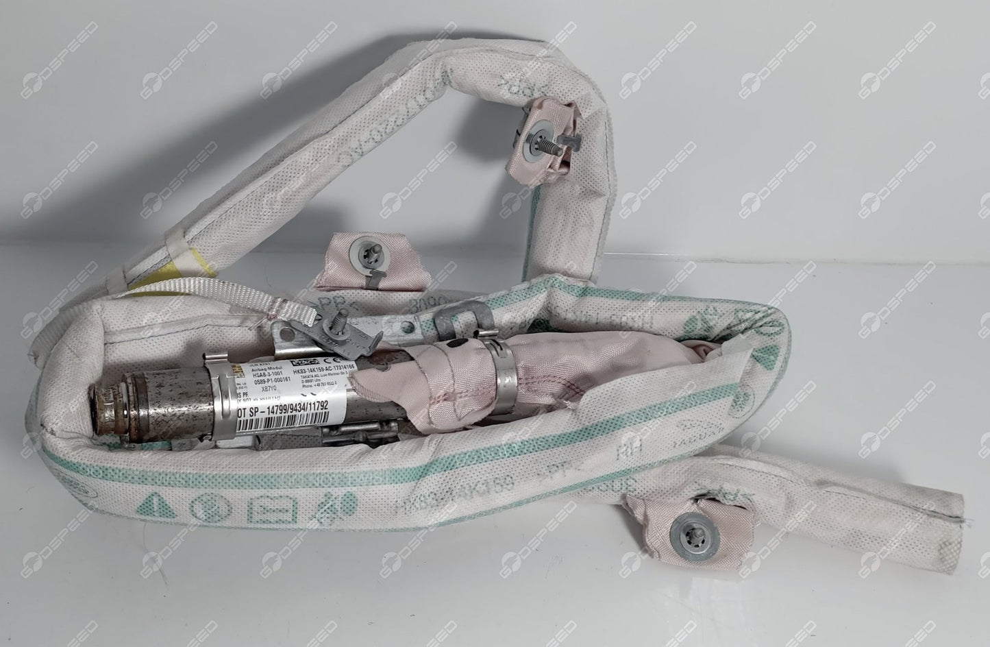 Kurtyna boczna prawa Jaguar F-PACE (X761) Range Rover VELAR (L560) T4A2228 LR091966 T4A18148 LR106220 Używana