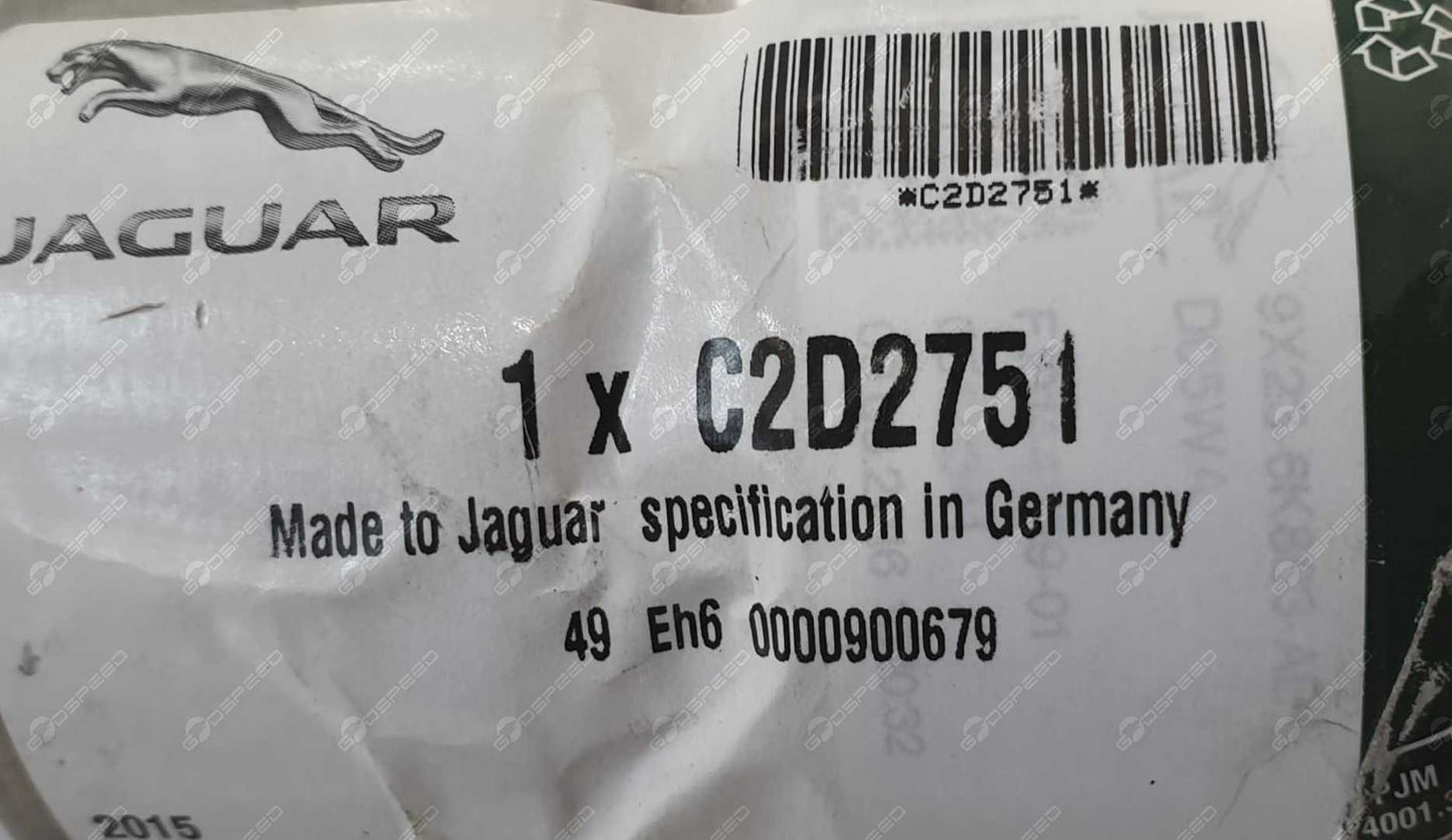Kühlerluftschlauch XF (X250) XJ (X351) C2D2751 Neu