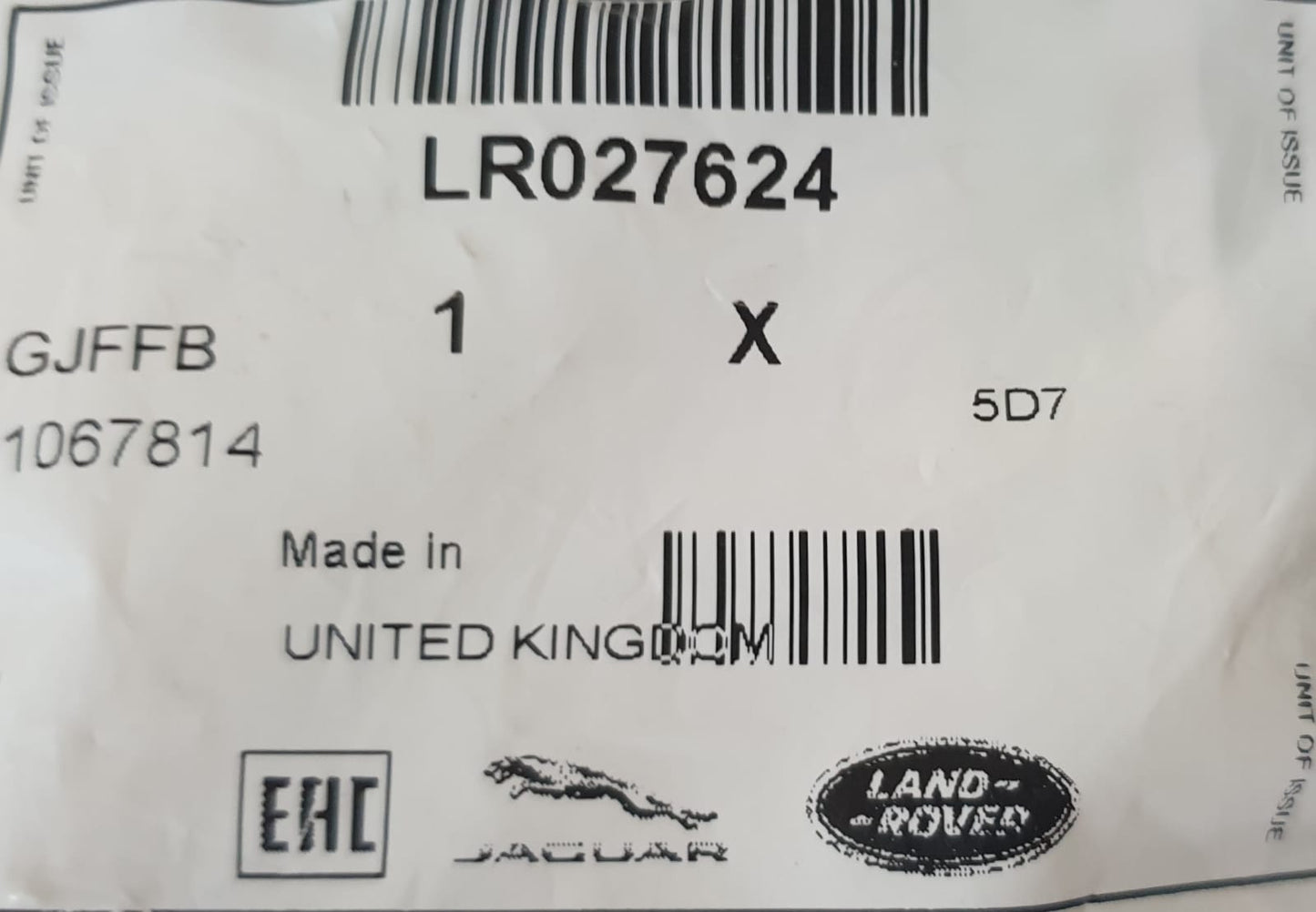 Śruba regulująca DEFENDER (L663) DISCOVERY (L462) DISCOVERY SPORT (L550) E-PACE (X540) EVOQUE (L538) F-PACE (X761) F-TYPE (X152) RANGE ROVER (L322) RR SPORT (L494) VELAR (L560) XE (X760) XF (X260) XJ (X351), LR027624 C2D4550