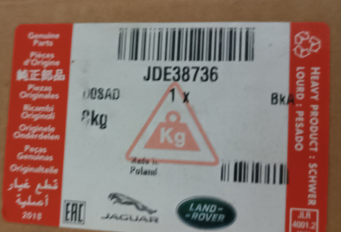 LR175455,LR091601,JDE41459,JDE38736
