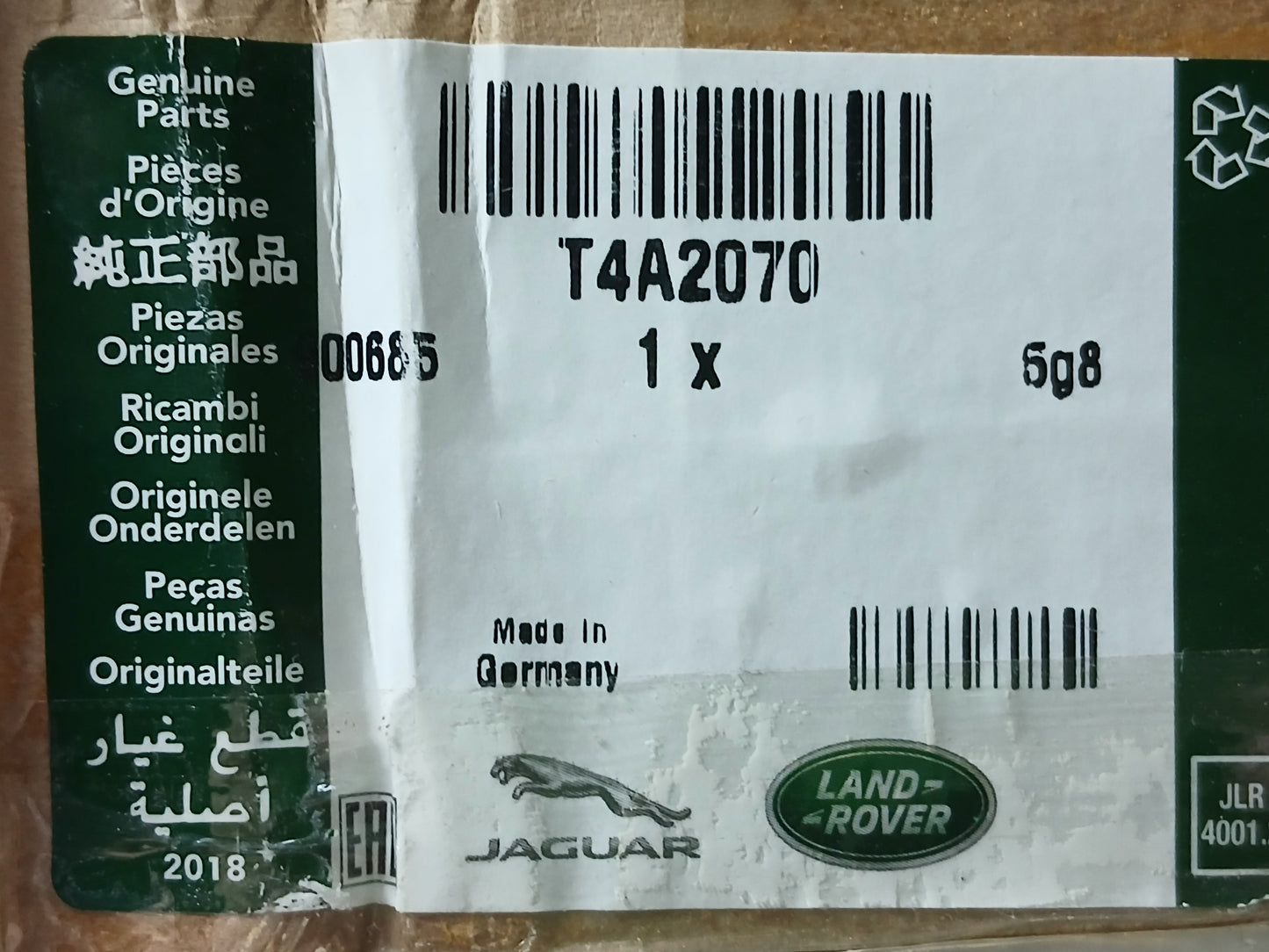 T4A32787,T4A2070,LR120481,LR091078