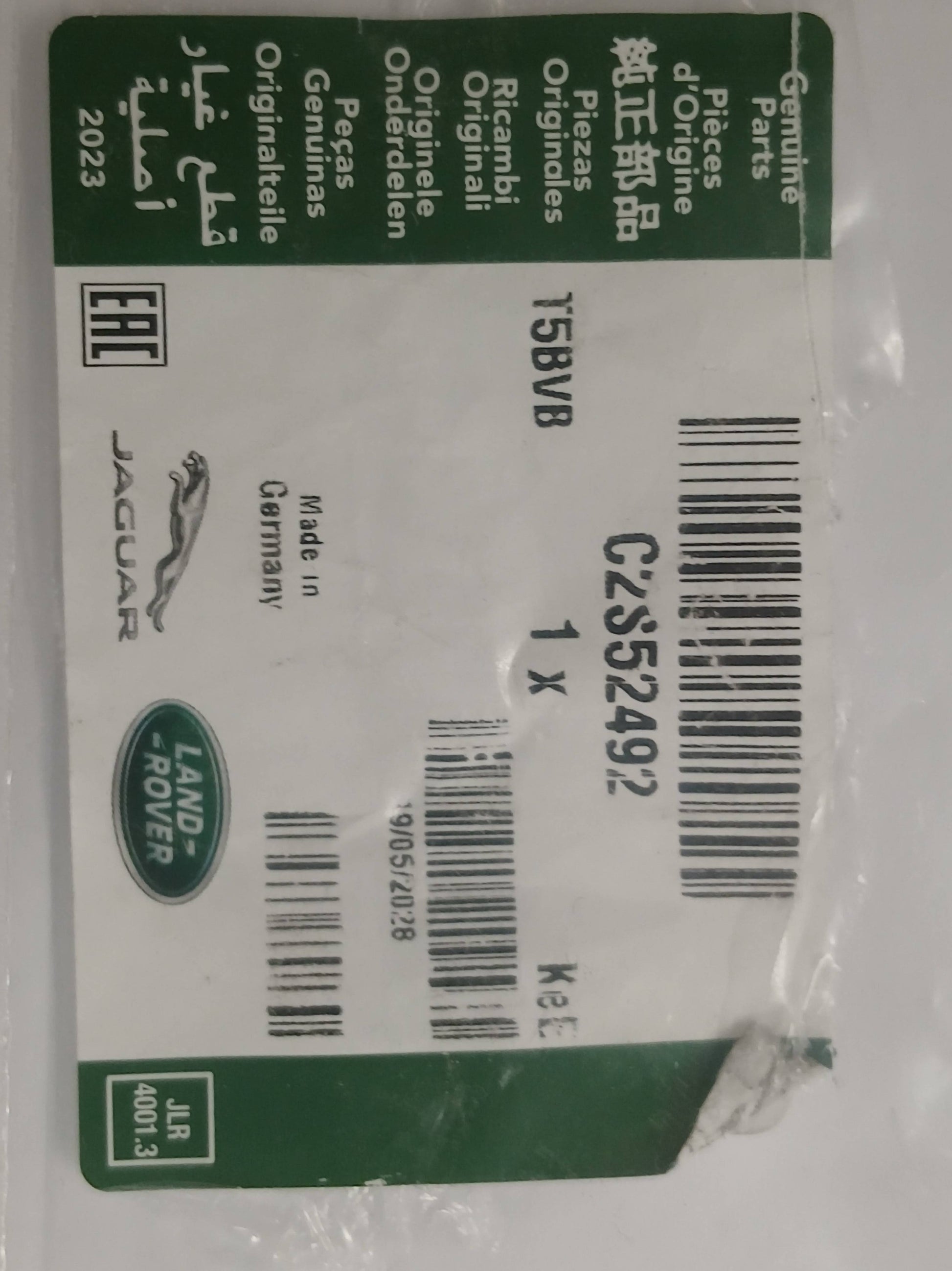 LR172461,LR054612,JDE41383,C2S52492