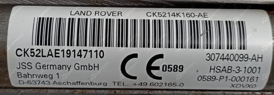 Kurtyna boczna lewa RANGE ROVER (L405) LR049974 Nowa