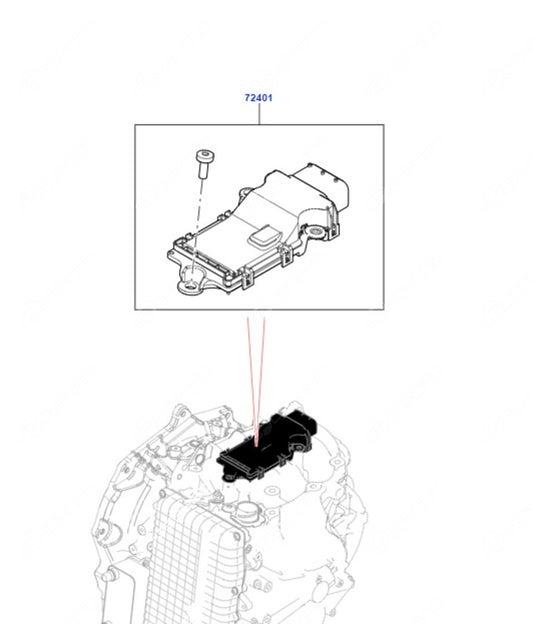 Moduł skrzyni biegów DISCOVERY (L319) RR SPORT LR125943 nowe